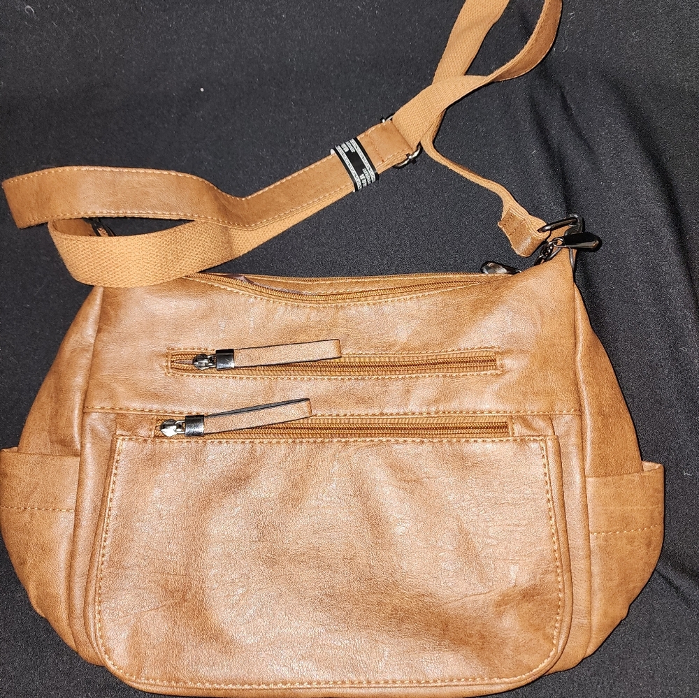Tan Crossbody Bag